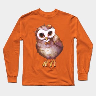 Hadrian, Gentleman Owl Long Sleeve T-Shirt